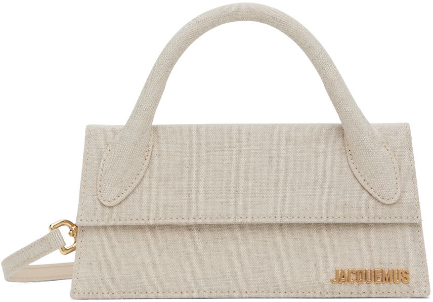 Batohy a tašky Jacquemus Le Papier 'Le Chiquito Long' Béžová | 22H213BA004-3071, 0