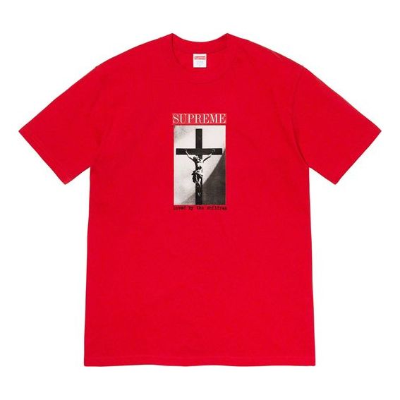 Tričko Supreme Short Sleeve Graphic T-Shirt Červená | SUP-SS20-321