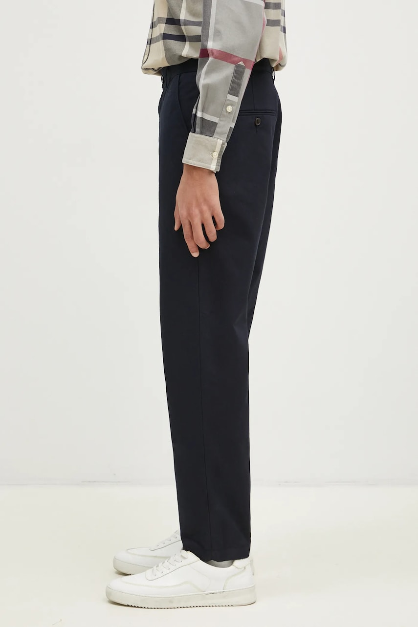 Nohavice Universal Works Universal Works Chinos Trousers Navy | 31152.NAVY, 1
