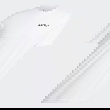 Tričko adidas Performance Terrex Graphic MTN 2.0 Tee Biela | IL2648, 4