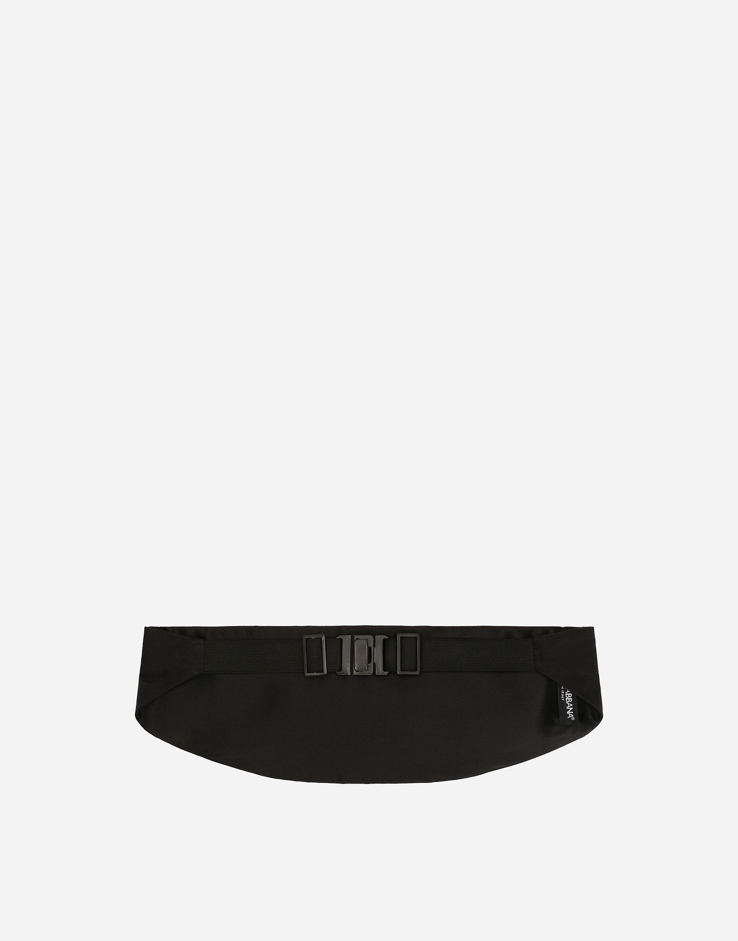 Opasok Dolce & Gabbana Silk Satin Cummerbund Čierna | FB394AG0U05N0000, 1