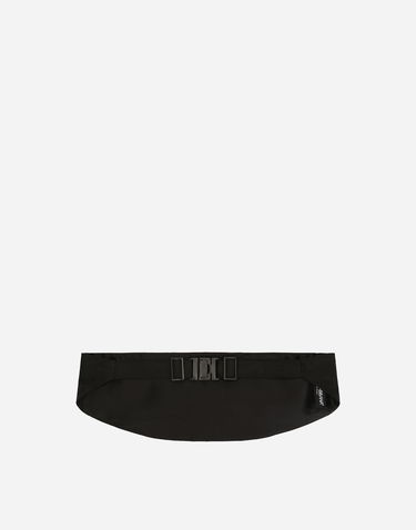 Opasok Dolce & Gabbana Silk Satin Cummerbund Čierna | FB394AG0U05N0000, 1