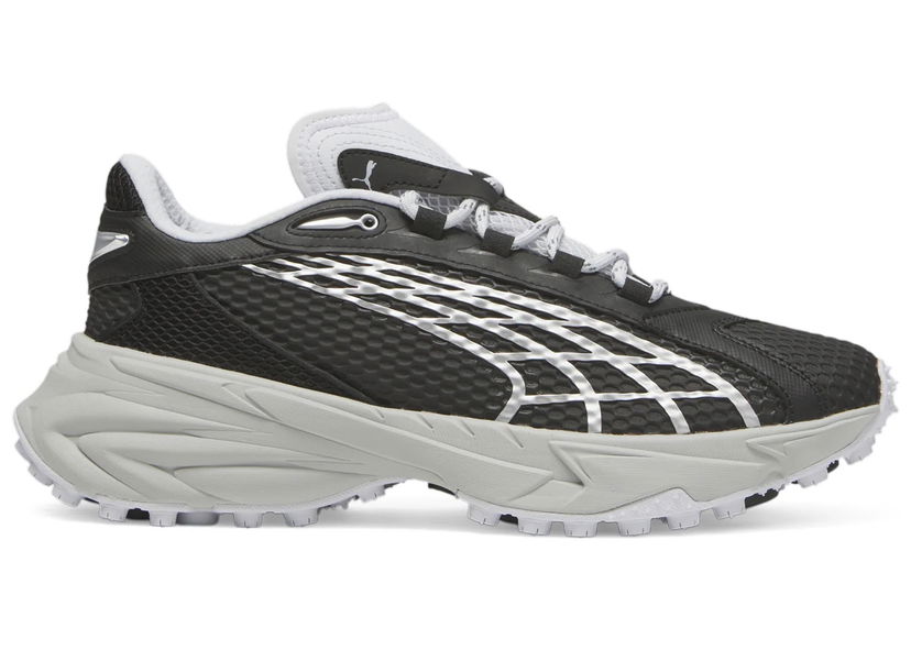 Oblečenie Puma Spirex Speed Black Silver Šedá | 397263-02