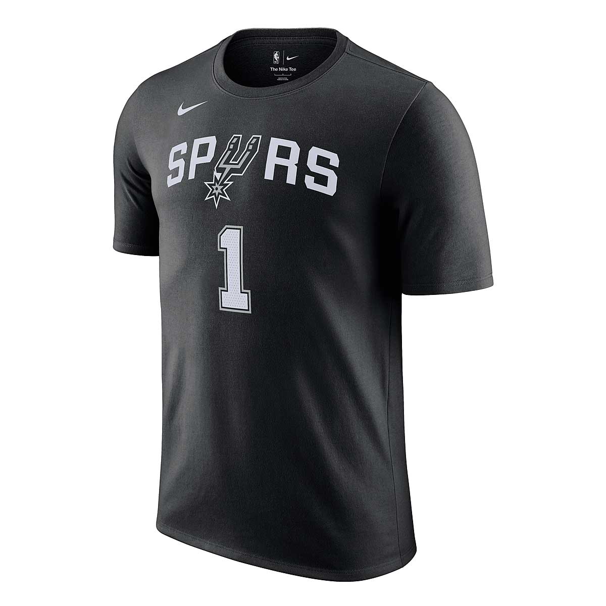 Tričko Nike NBA SAN ANTONIO SPURS N&N T-SHIRT VICTOR WEMBANYANA Čierna | DR6397-018, 0