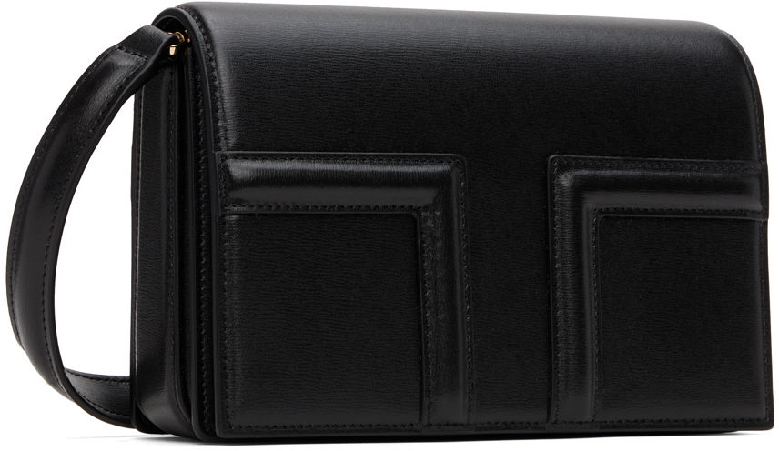 Taška cez rameno TOTEME TOTEME Mini T-Flap Shoulder Bag Čierna | 244-WAL0049-LE0025, 1