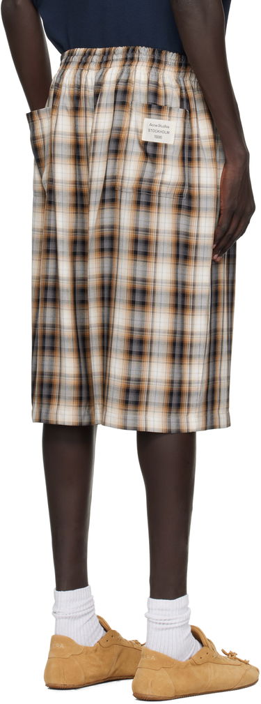 Šortky Acne Studios Acne Studios Check Shorts Rôznofarebný | CE0071-, 2