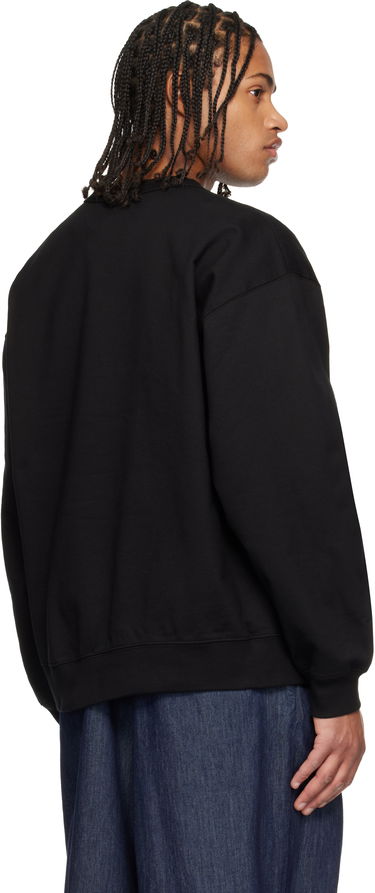 Mikina Dries Van Noten Dries Van Noten Oversized Sweatshirt Čierna | 252-021152-2611, 2