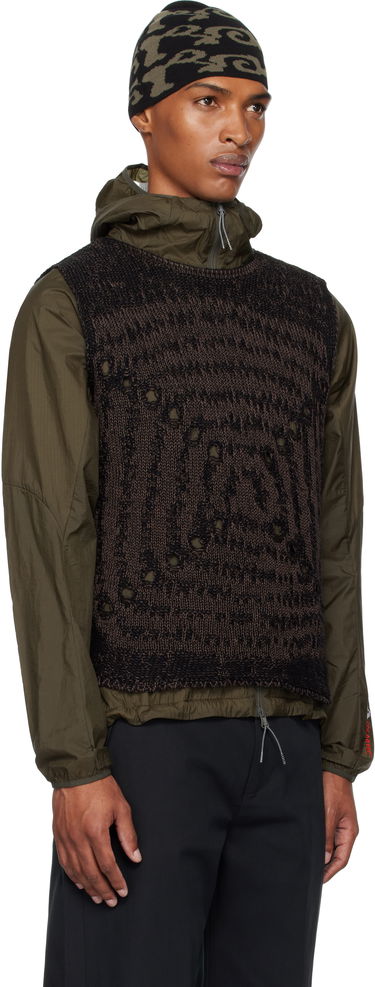 Vesta ROA ROA Vortex Crewneck Vest Zelené | RBMW0374YA41, 1