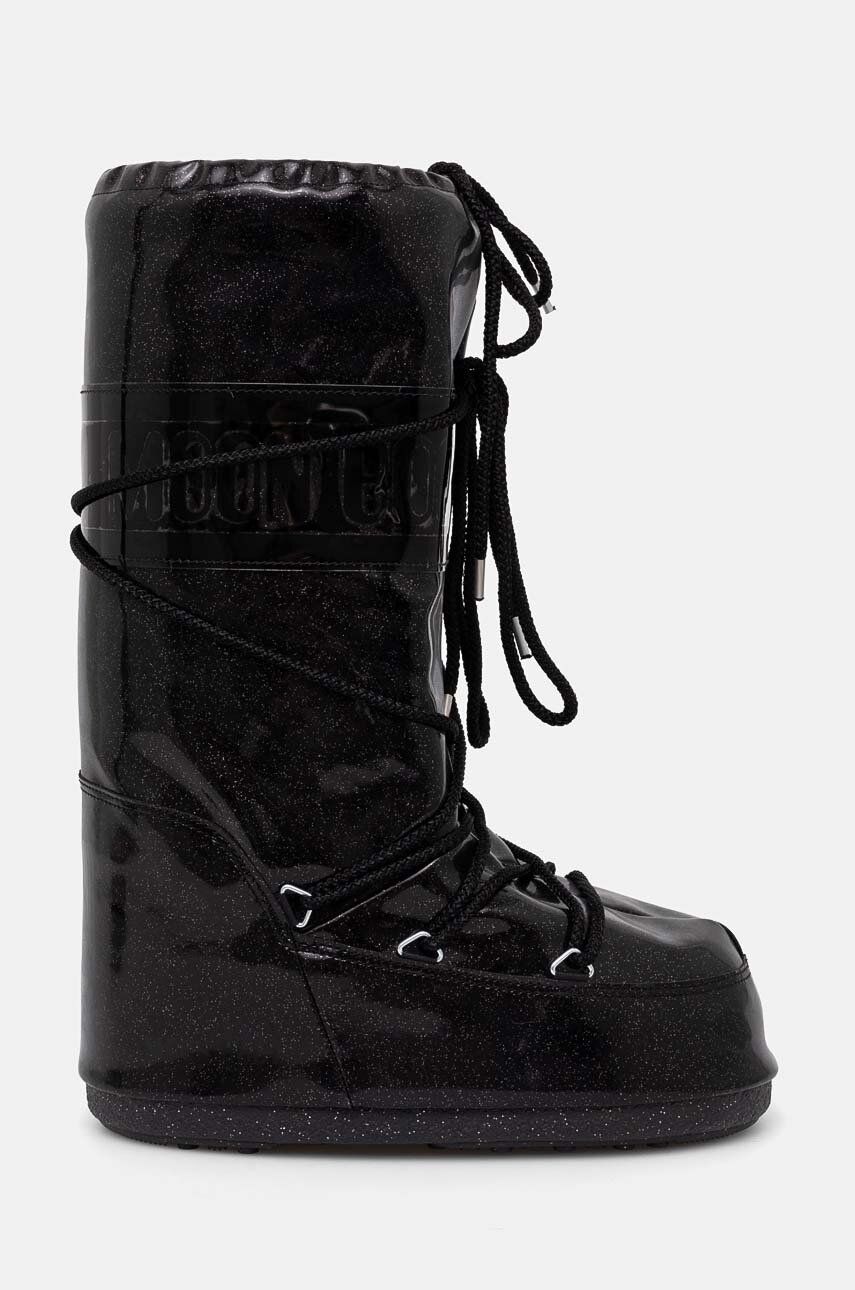 Tenisky a topánky Moon Boot MB ICON GLITTER Boots Čierna | 80D1402850.N001, 1