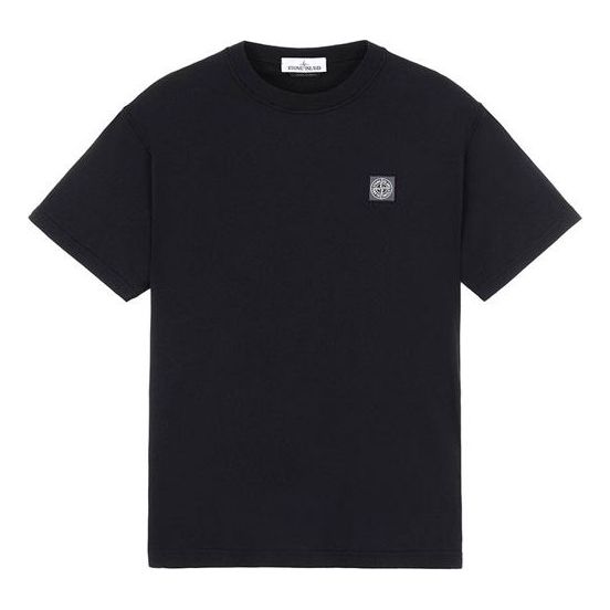 Tričko Stone Island Logo Patch T-Shirt Čierna | 741523757-V0029