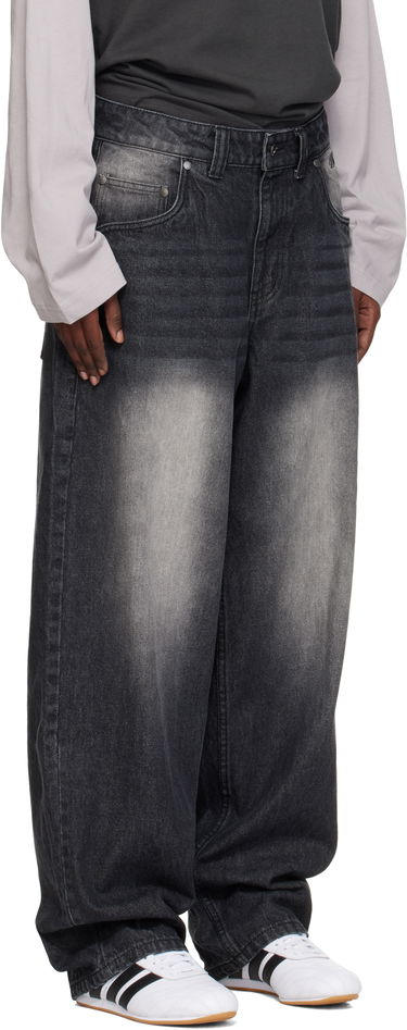 Džínsy Dime Dime Classic Baggy Jeans Čierna | DIMESU2511BLK, 4