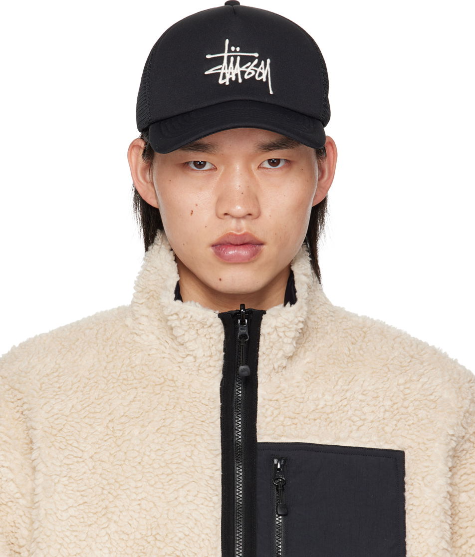 Šiltovka Stüssy Black Big Basic Trucker Cap Čierna | 1311088, 0