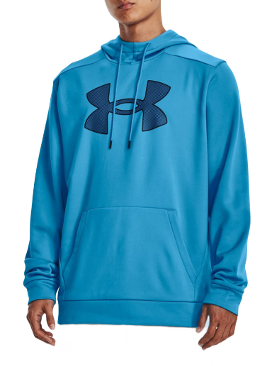 Mikina Under Armour Hoodie Armour Fleece Big Logo Modrá | 1373352-419