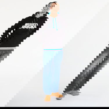 Mikina Mitchell & Ness NHL Playmaker Mighty Ducks Vintage Logo Fleece Hoodie Čierna | TH11148-ADUBLCK, 4