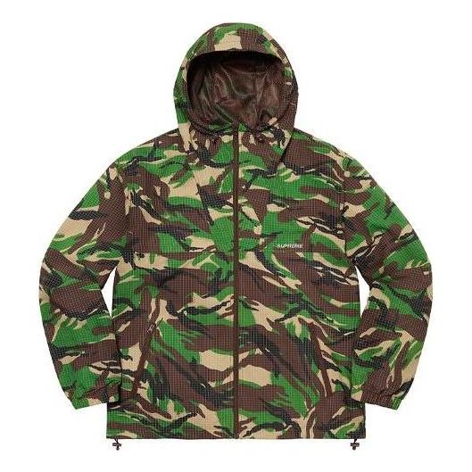 Vetrovka Supreme Support Unit Nylon Ripstop Jacket Zelené | SUP-FW21-166, 0
