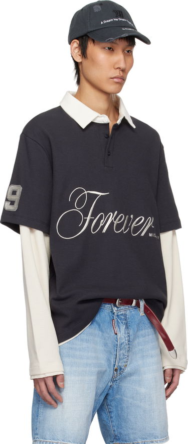 Polo tričko MISBHV MISBHV Forever Double Layered Polo Čierna | 250M152, 4
