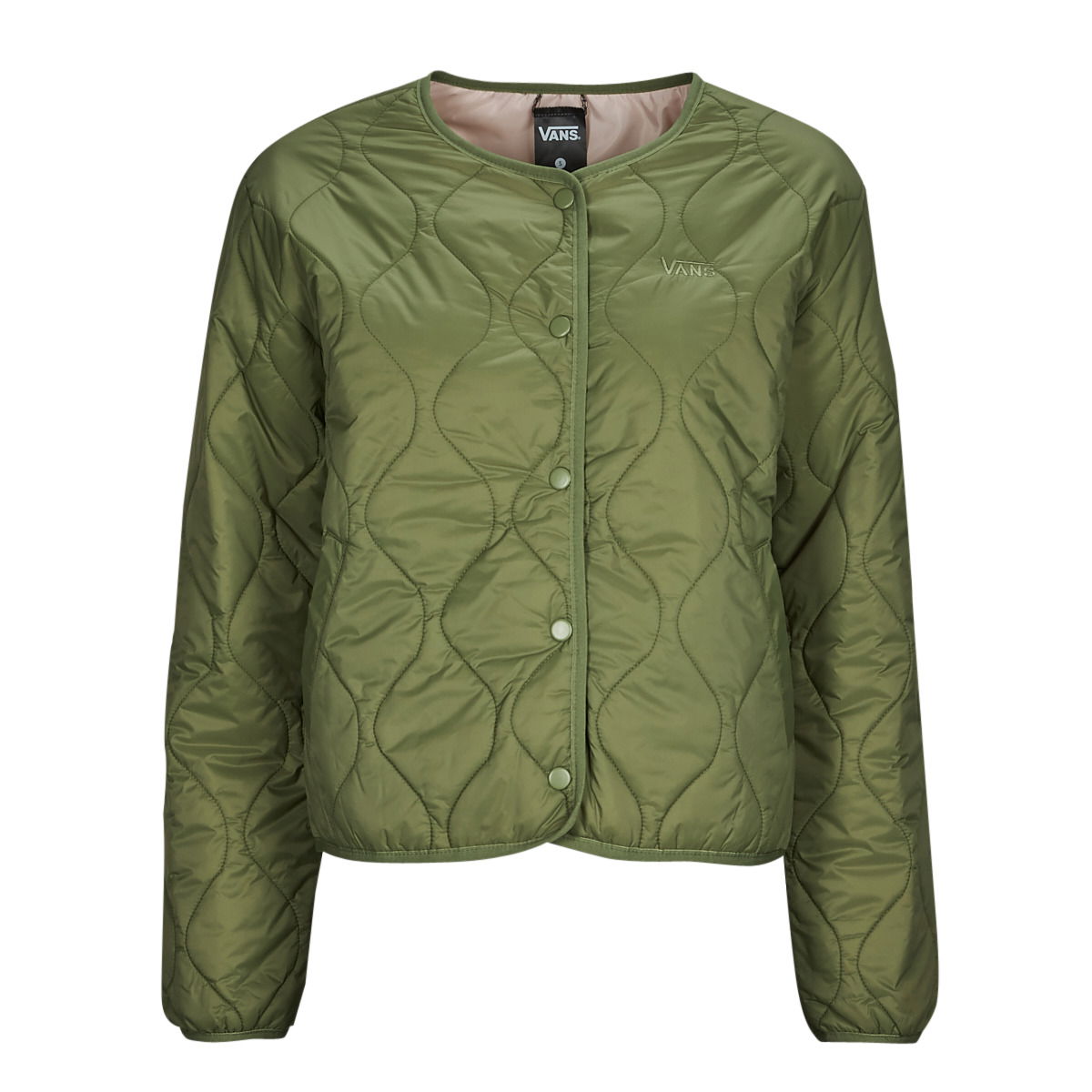 Bunda Vans Forces OS Short Reversible Liner Jacket Zelené | VN0A7RNGCDK, 0