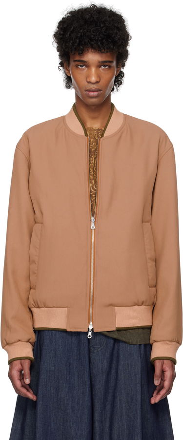Bomber bunda Dries Van Noten Dries Van Noten Reversible Gabardine Bomber Jacket Hnedá | 251-020522-1503, 0