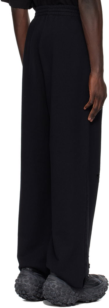 Tepláky We11done We11done Distressed Sweatpants Čierna | WD-TA1-24-812-U-BK, 2
