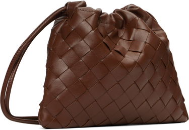 Kabelka Bottega Veneta Bottega Veneta Small Intrecciato Leather Pouch Čierna | 816987 V3IV1, 4