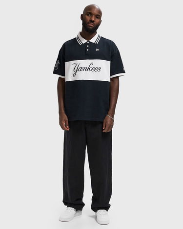 Polo tričko New Era New York Yankees Graphic Polo Shirt Navy | 60667828, 1