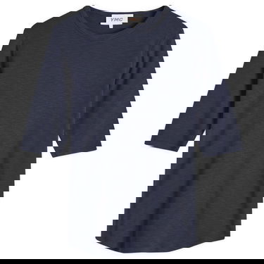 Tričko YMC YMC Earth Charlotte Short Sleeve Top Modrá | Q6AZB-NAVY, 0