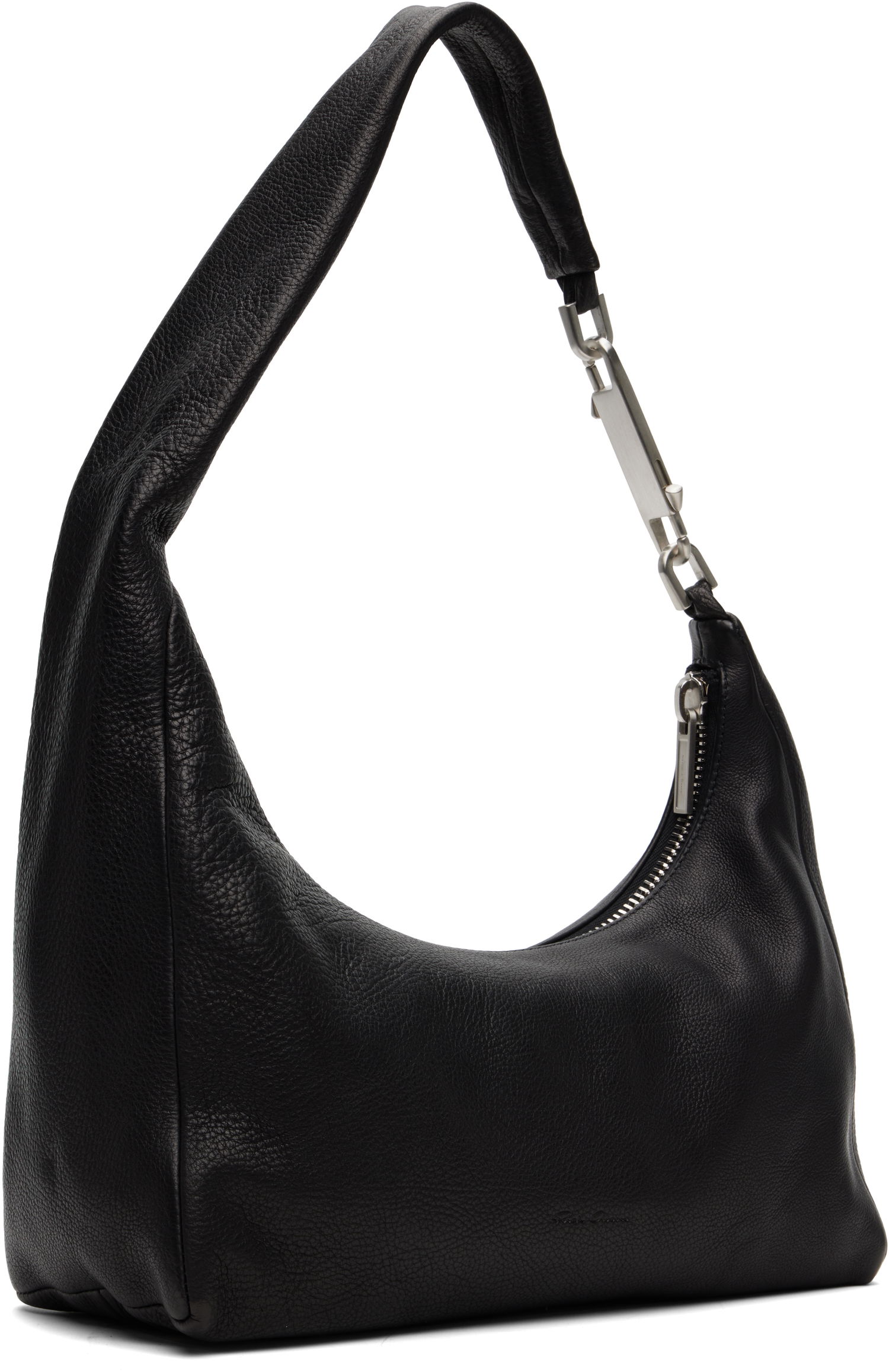 Taška cez rameno Rick Owens Rick Owens Small Gemini Shoulder Bag Čierna | RA02E0721 LBU, 1