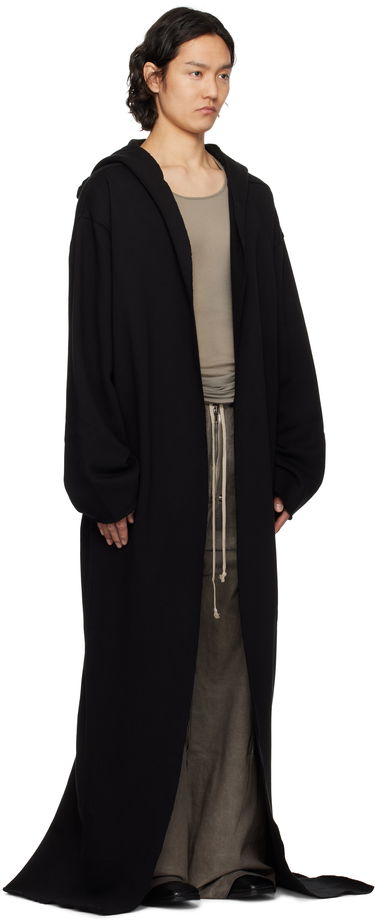 Sveter Rick Owens Rick Owens DRKSHDW Hollywood Dragging Hoodie Čierna | DU01E3277 F, 1