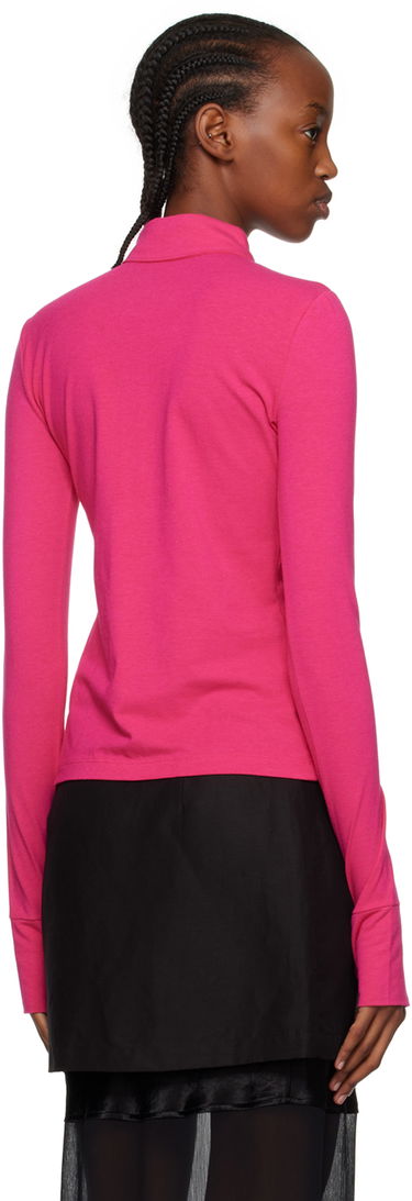 Košeľa Helmut Lang Exclusive Shirred Shirt Ružová | N01HW511, 2