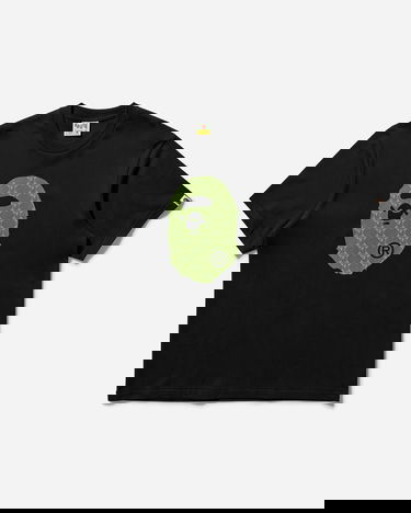 Tričko BAPE College Monogram Ape Head Tee Čierna | 1L30110334 BLACK, 0