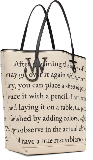 Tote bag JW Anderson JW Anderson Anchor Tall Tote Bag Béžová | HB0734-FA0455, 1