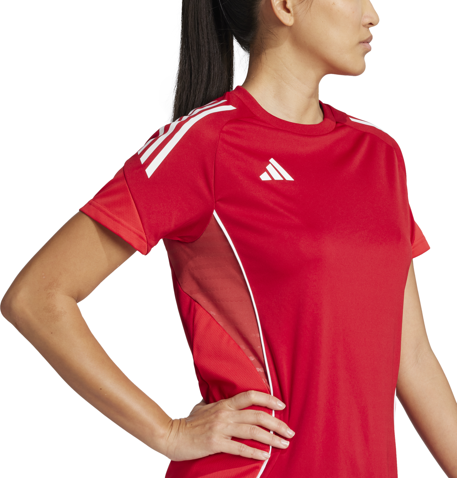 Tričko adidas Originals Adidas TIRO25C Training Jersey Červená | ji6489, 1