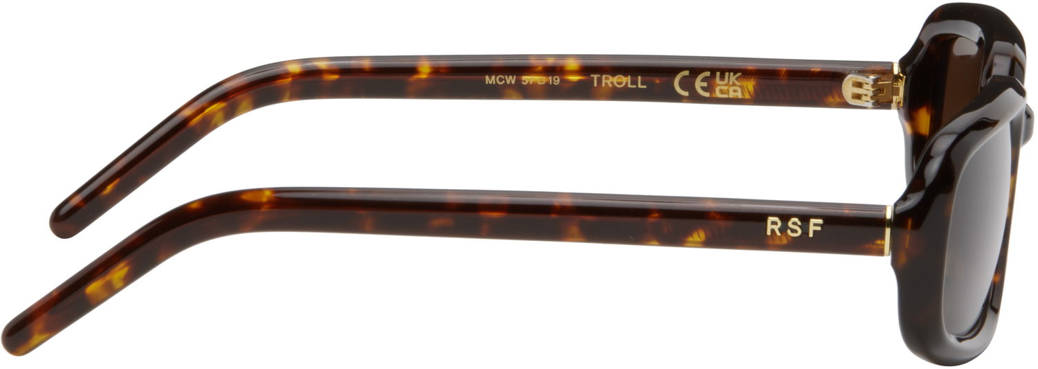 Slnečné okuliare RETROSUPERFUTURE Troll Rectangular Sunglasses Hnedá | MCW, 1