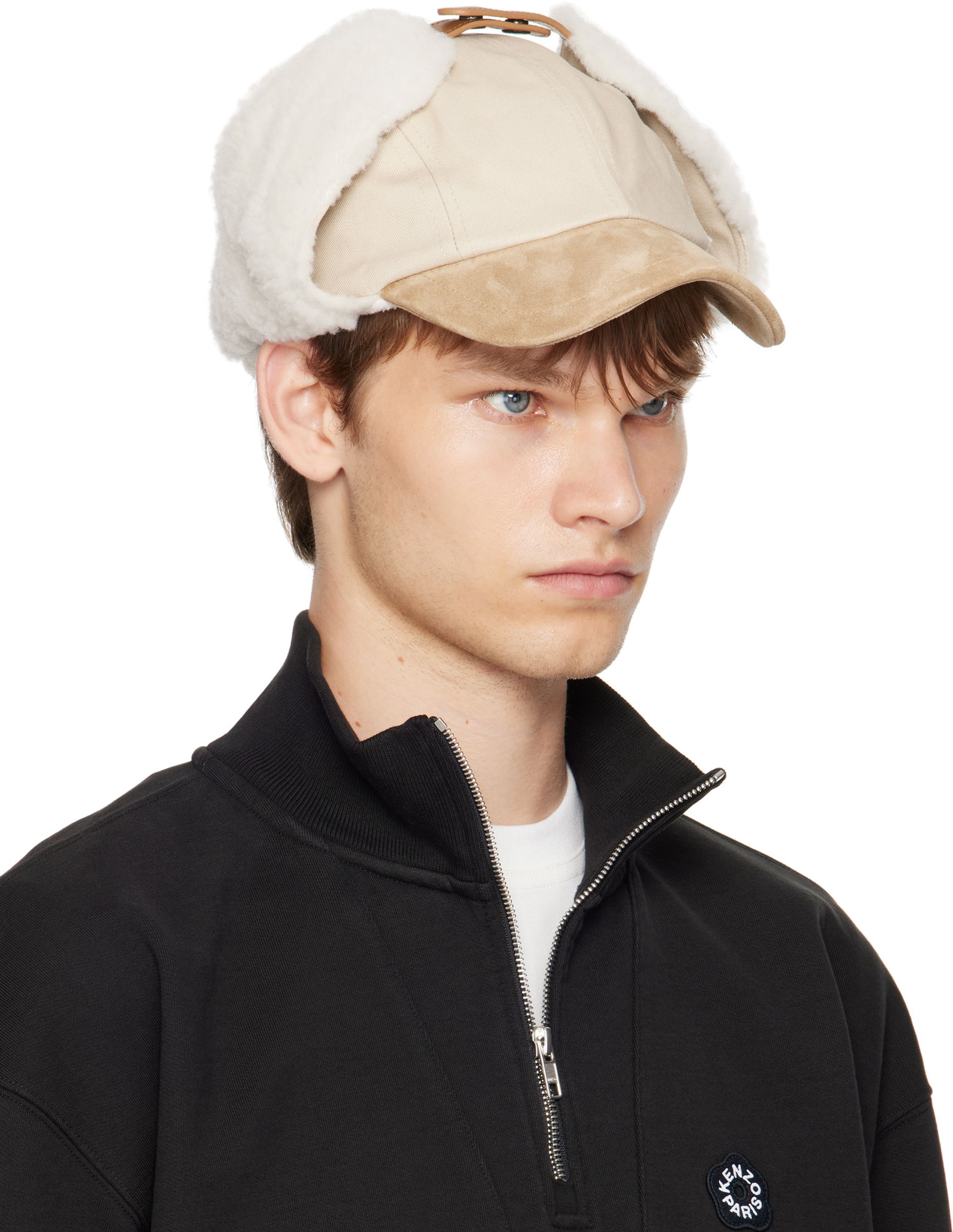 Šiltovka KENZO Kenzo Paris Hunting Cap Béžová | FF68AC821B08, 1