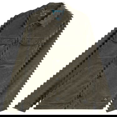 Bunda Paul Smith PS Paul Smith Four-Pocket Corduroy Overshirt Zelené | M2R-021Z-N22223-38, 0