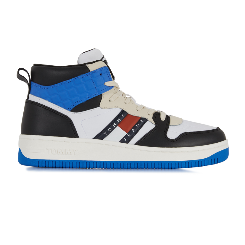 Tenisky a topánky Tommy Hilfiger Retro Basket Mid B Rôznofarebný | EM0EM01075BDS