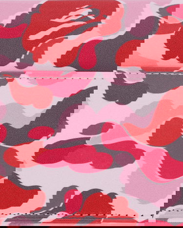 Peňaženka BAPE ABC Camo Coin Case Ružová | 1L30190016 PINK, 6