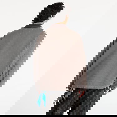 Bunda KENZO Workwear Jacket with Embroidered Logo and Contrast Collar Hnedá | FF65VE2349GU.92, 4