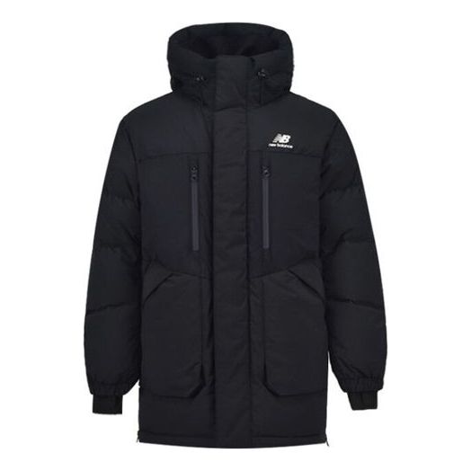 Parka New Balance Winter Hooded Long Down Jacket Čierna | NCNPA43111-BK