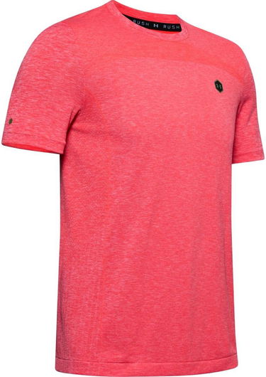 Tričko Under Armour T-Shirt Rush Seamless Fitted SS Červená | 1351448-820, 4