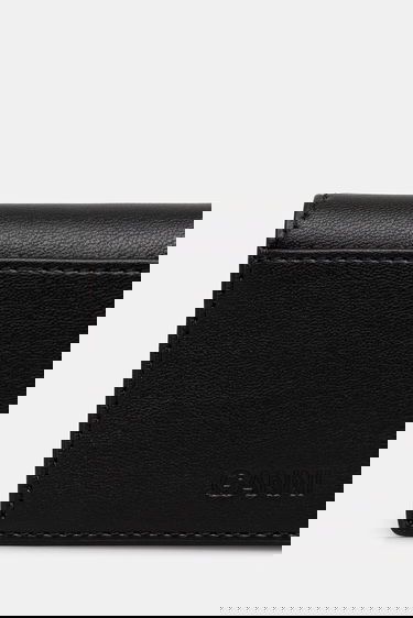 Peňaženka GANNI GANNI Flap Card Holder Strass Čierna | A6395, 2