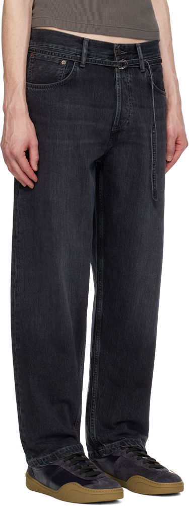 Nohavice Acne Studios 1991 Toj Jeans Čierna | C00067-, 1