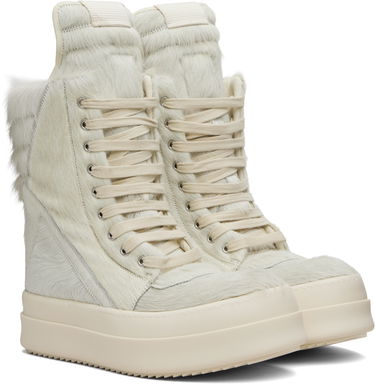 Tenisky a topánky Rick Owens Concordians Megageobaskets Béžová | RR02E1855 LHL, 3