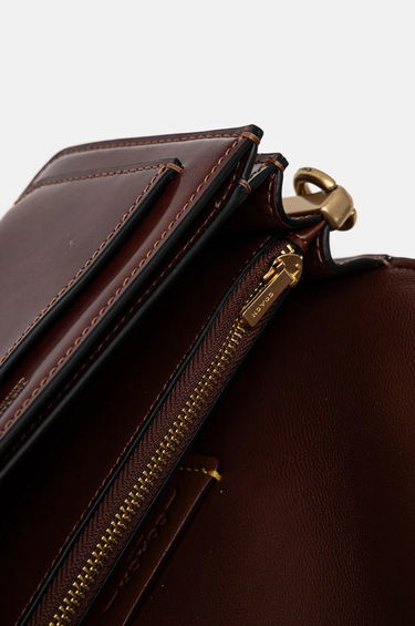 Taška cez rameno Coach Tabby Shoulder Bag Hnedá | CW632, 4