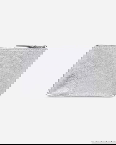 Peňaženka Comme des Garçons Line Zip Pouch Metalická | SA8100G SIL, 3