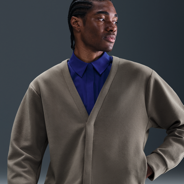 Sveter Nike Nike 24.7 Impossibly Soft Cardigan Béžová | HQ6948-289, 3