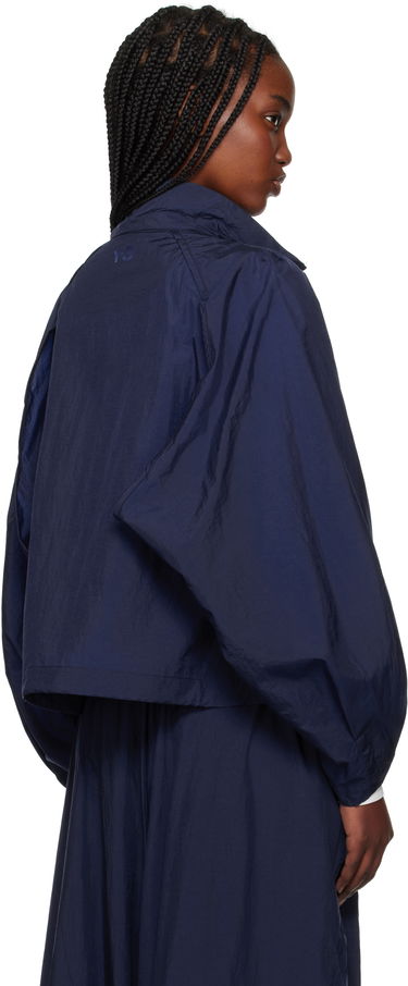 Vetrovka Y-3 Y-3 Nylon Cropped Jacket Navy | JM3198, 2