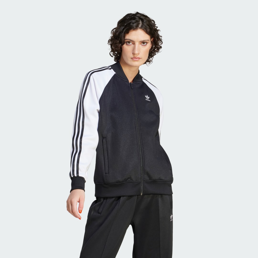 Bunda adidas Originals Adicolor Classics Oversized SST Čierna | IK4026, 0