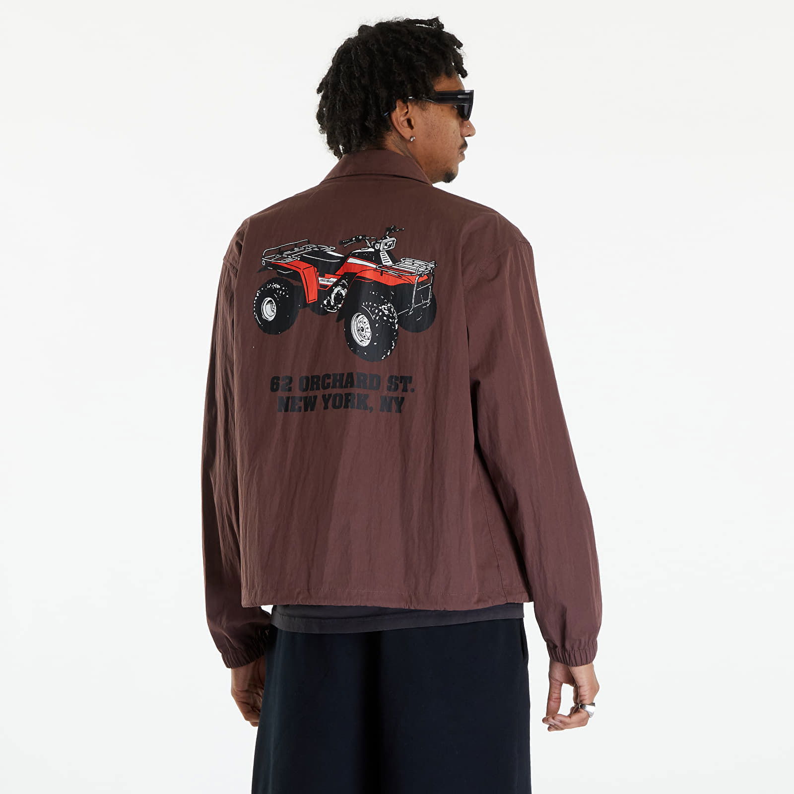 4 Wheeler Coaches Jacket Brown