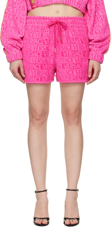 Šortky Versace Versace 'I Heart Baroque' Shorts Ružová | 1020145_1A14584, 0